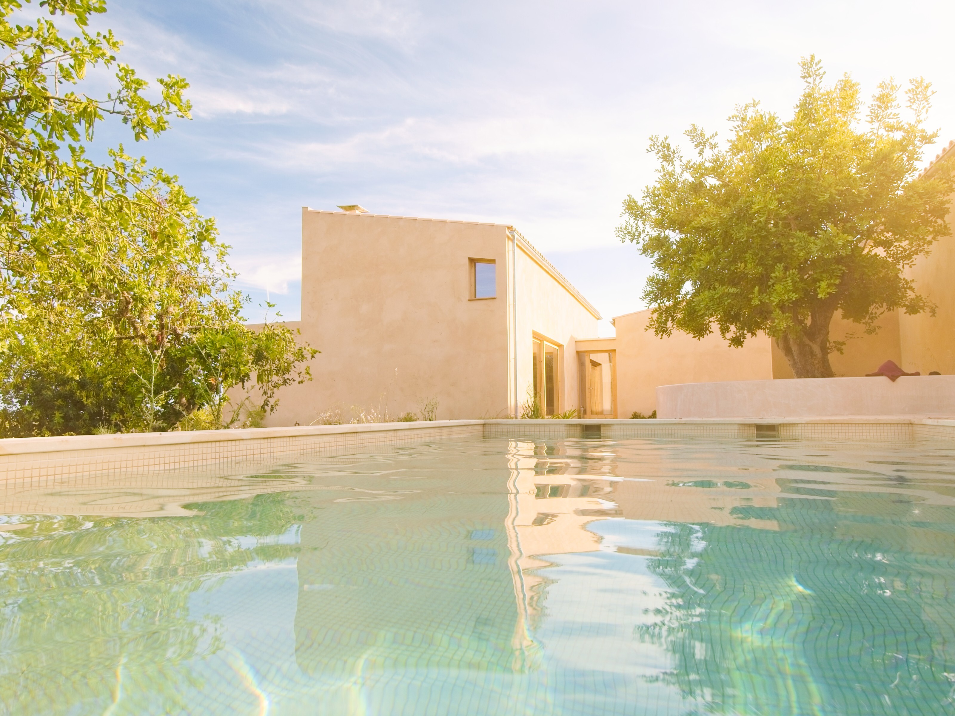 Casa Sol saltwater pool private healing retreat