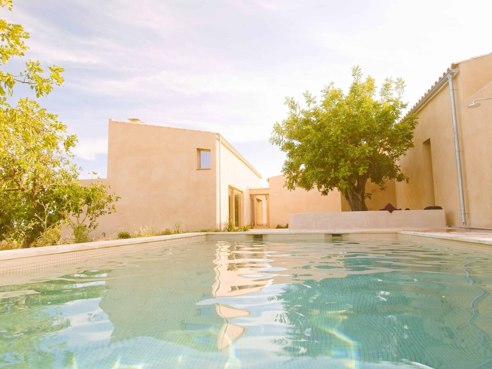 Private Yoga Retreat Mallorca Casa Sol Salzwasser Pool