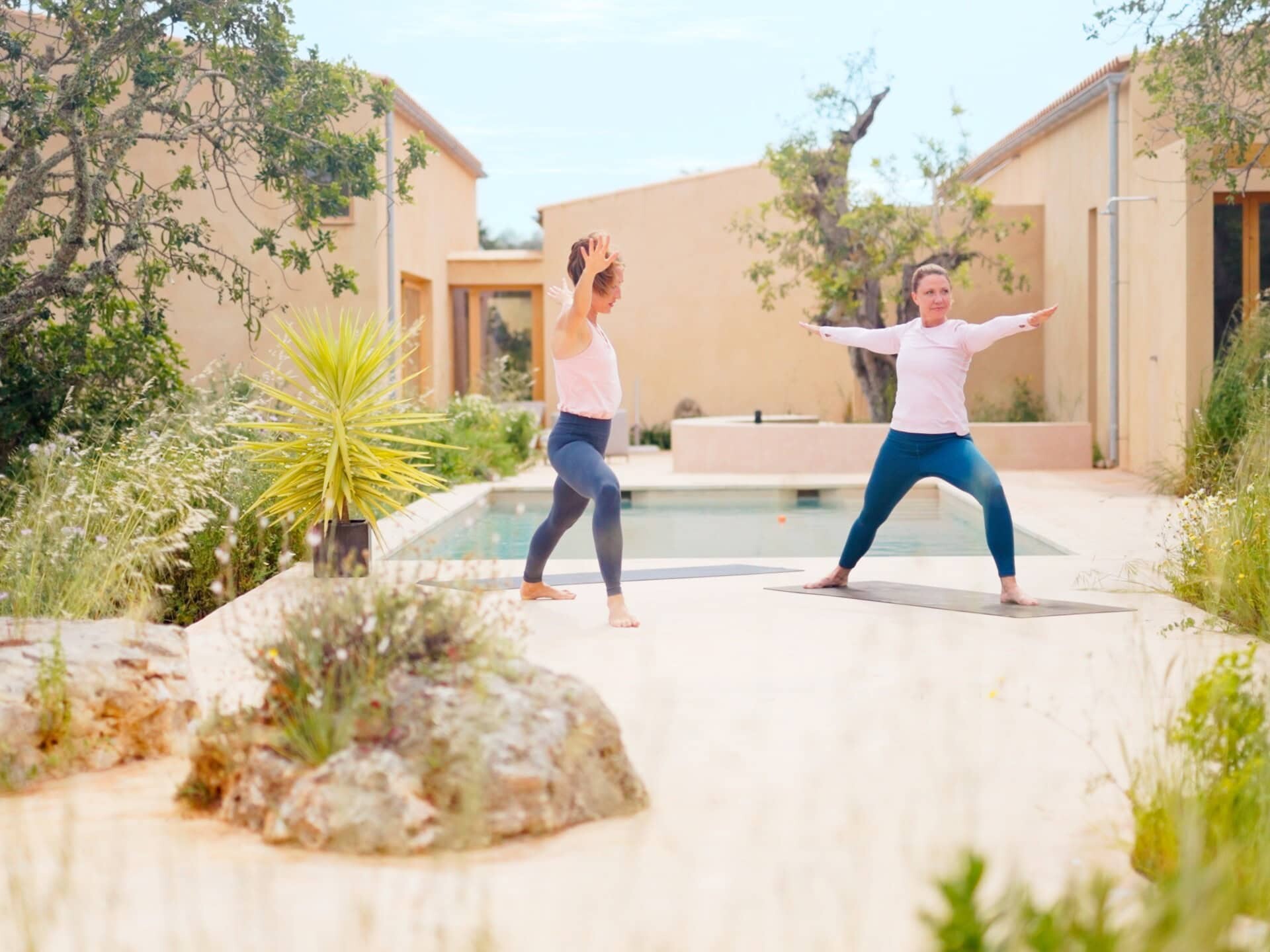 Yoga Retreat Mallorca - Private Yoga Session Casa Sol